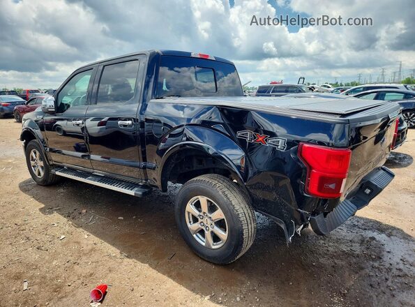 1FTEW1EP3JKD14599 2018 FORD F150 Black Trasero izquierdo