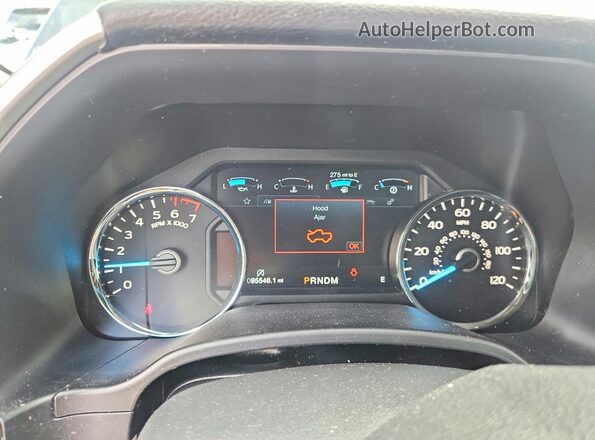 1FTEW1EP3JKD14599 2018 FORD F150 Black Vista del cuadro de instrumentos