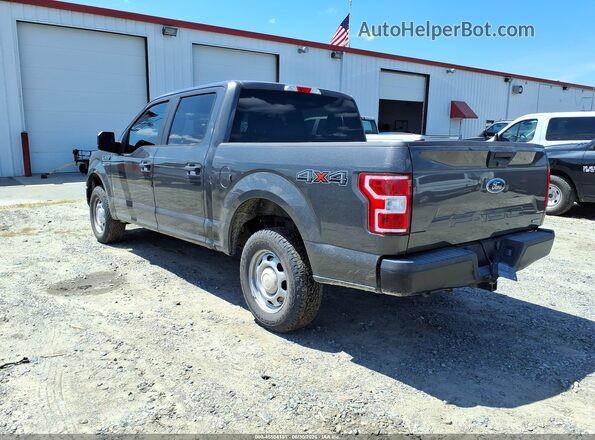 1FTEW1EP3JKE38405 2018 FORD F150 Серый Задняя левая четверть