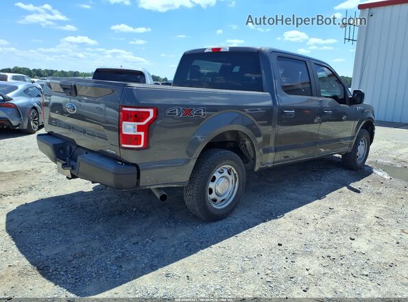 1FTEW1EP3JKE38405 2018 FORD F150 Серый Задняя правая четверть