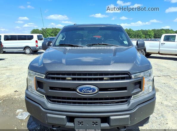 1FTEW1EP3JKE38405 2018 FORD F150 Серый Вид спереди