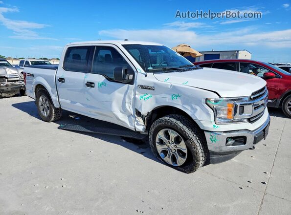 1FTEW1EP3JKF27326 2018 FORD F150 Белый Передняя правая четверть