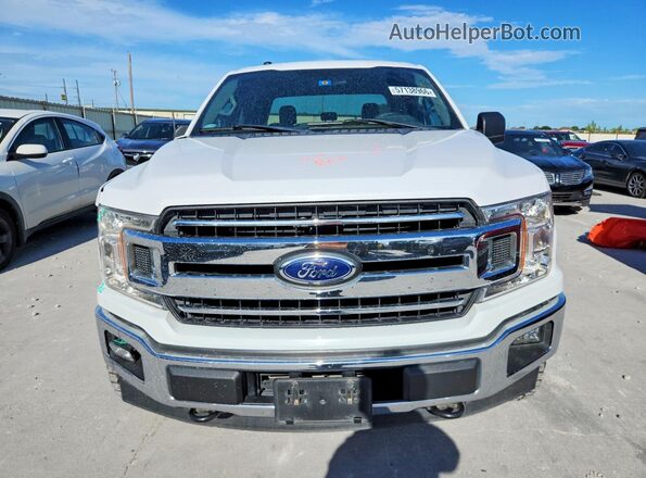 1FTEW1EP3JKF27326 2018 FORD F150 Белый Вид спереди