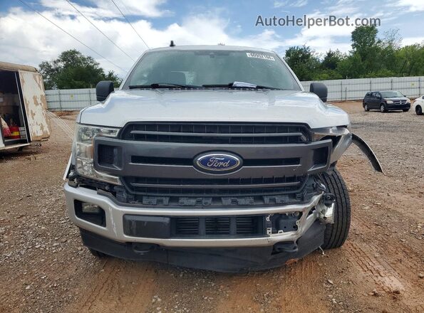 1FTEW1EP3KFA13180 2019 FORD F150 Silver Widok z przodu