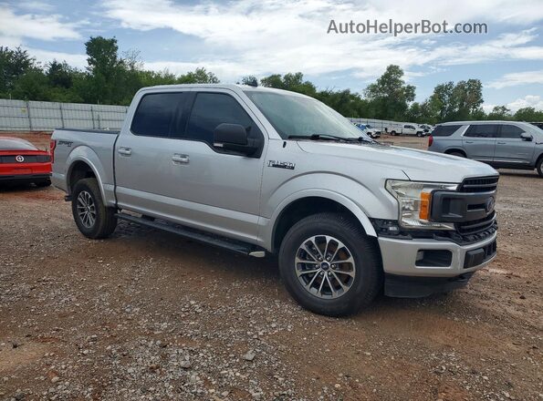 1FTEW1EP3KFA13180 2019 FORD F150 Silver Przód prawy