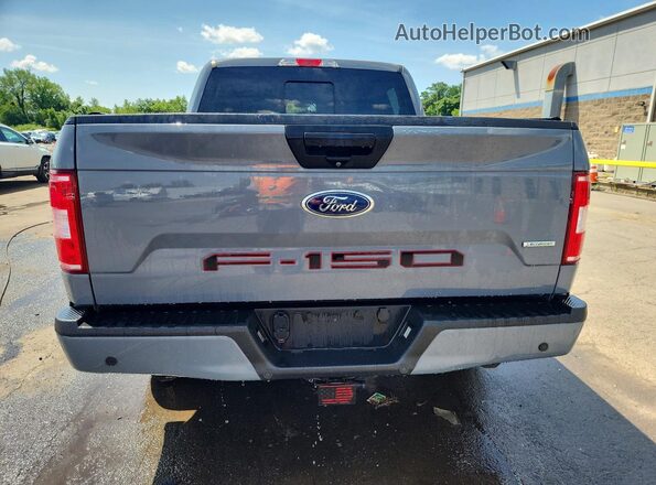 1FTEW1EP3KFA26060 2019 FORD F150 Gray Rear view