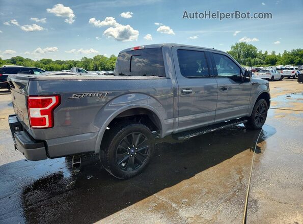 1FTEW1EP3KFA26060 2019 FORD F150 Gray Rear right