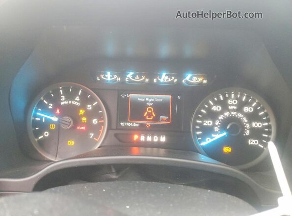 1FTEW1EP3KFB16180 2019 FORD F150 Silver ხელსაწყოთა პანელის ხედი