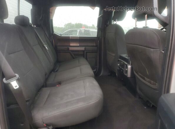 1FTEW1EP3KFB16180 2019 FORD F150 Silver უკანა სავარძლების ხედი