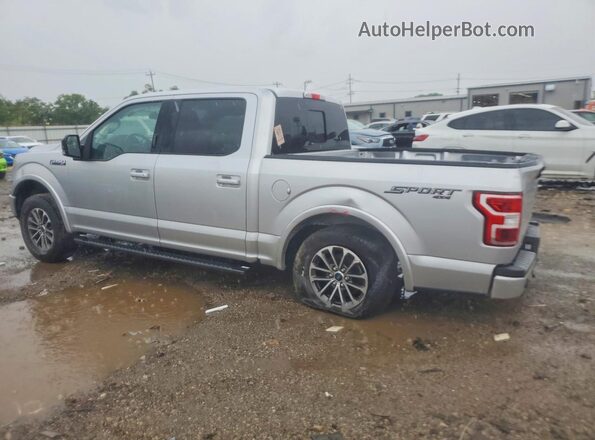 1FTEW1EP3KFB16180 2019 FORD F150 Silver უკანა მარცხენა