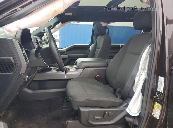 1FTEW1EP3KFD31770 2019 FORD F150 Угольный Вид салона спереди