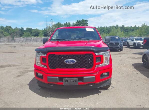 1FTEW1EP3KKE97682 2019 FORD F150 Красный Вид щитка приборов