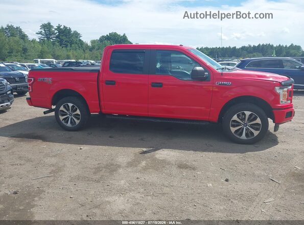 1FTEW1EP3KKE97682 2019 FORD F150 Красный Вид задней части салона