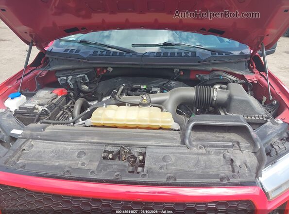 1FTEW1EP3KKE97682 2019 FORD F150 Красный Вид сзади