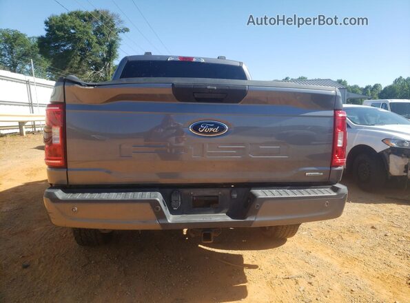 1FTEW1EP3MFB24153 2021 FORD F150 Gray 