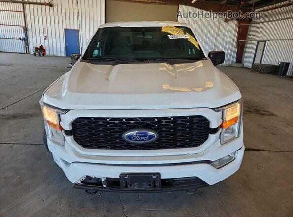 1FTEW1EP3MFC35575 2021 FORD F150 White Դիմացի տեսք