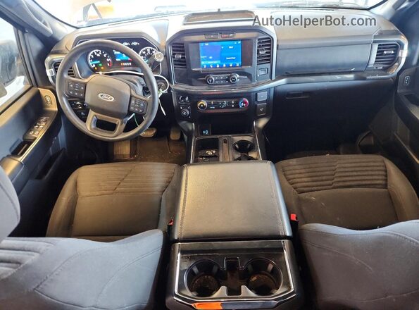 1FTEW1EP3MFC35575 2021 FORD F150 White Առջևի վահանակի տեսք