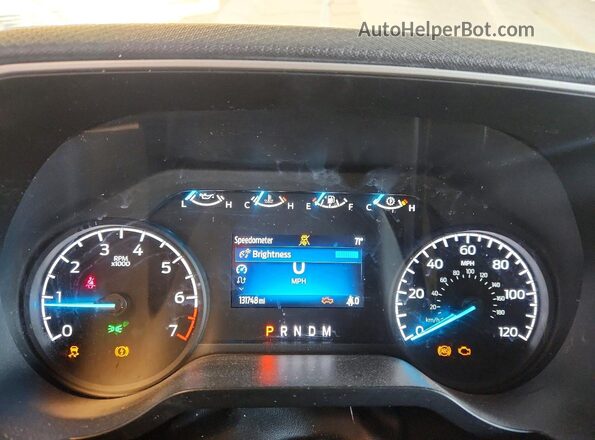 1FTEW1EP3MFC35575 2021 FORD F150 White Սարքավորումների վահանակի տեսք
