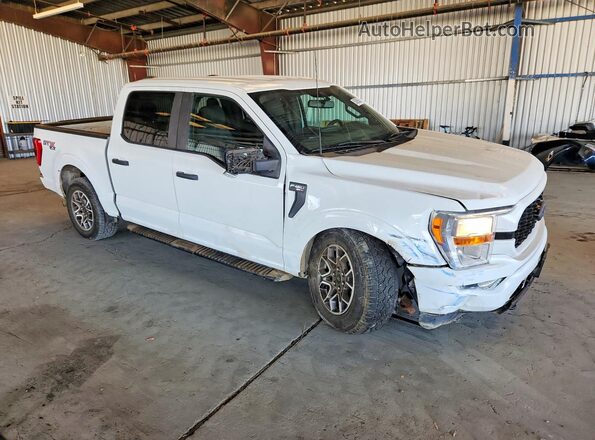 1FTEW1EP3MFC35575 2021 FORD F150 White Առջևի աջ