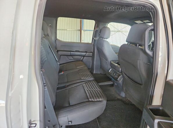1FTEW1EP3MFC35575 2021 FORD F150 White Հետևի նստատեղերի տեսք