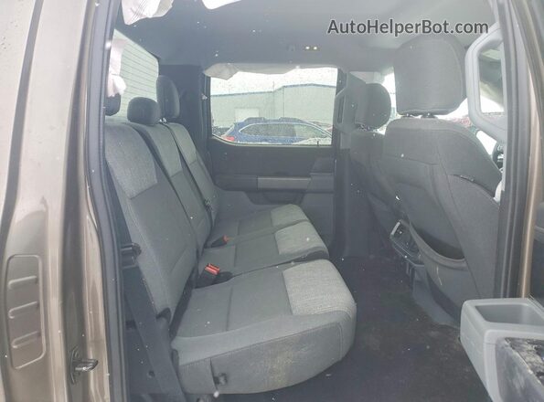 1FTEW1EP3MKD68585 2021 FORD F150 Gray Հետևի նստատեղերի տեսք