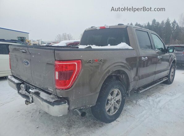 1FTEW1EP3MKD68585 2021 FORD F150 Gray Հետևի աջ