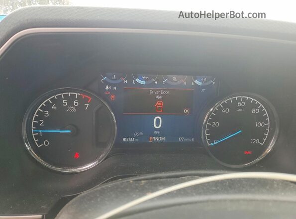 1FTEW1EP3MKD68585 2021 FORD F150 Gray Սարքավորումների վահանակի տեսք