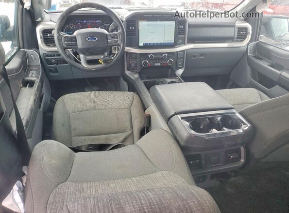 1FTEW1EP3MKD68585 2021 FORD F150 Gray Առջևի վահանակի տեսք