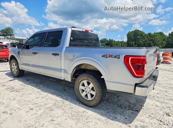 1FTEW1EP3MKE76513 2021 FORD F150 Silver Rear left