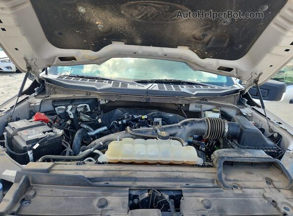 1FTEW1EP3MKE76513 2021 FORD F150 Silver Rear interior view