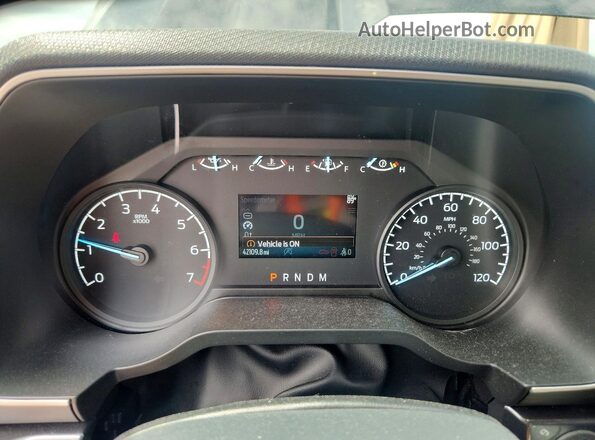 1FTEW1EP3PKE81277 2023 FORD F150 Black Սարքավորումների վահանակի տեսք