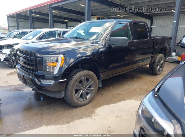 1FTEW1EP3PKE99603 2023 FORD F150 Black Przód lewy