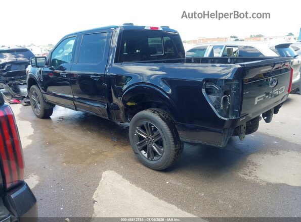 1FTEW1EP3PKE99603 2023 FORD F150 Black Tył lewy