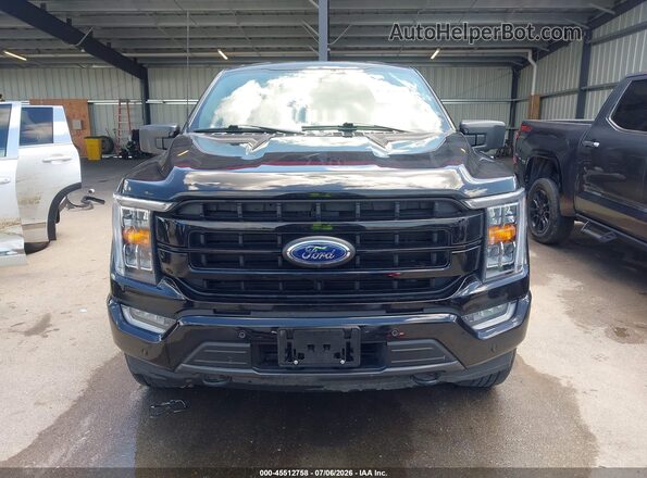 1FTEW1EP3PKE99603 2023 FORD F150 Black Widok wnętrza z tyłu