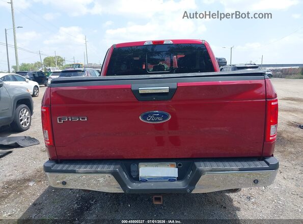 1FTEW1EP4GFA45241 2016 FORD F150 Red 