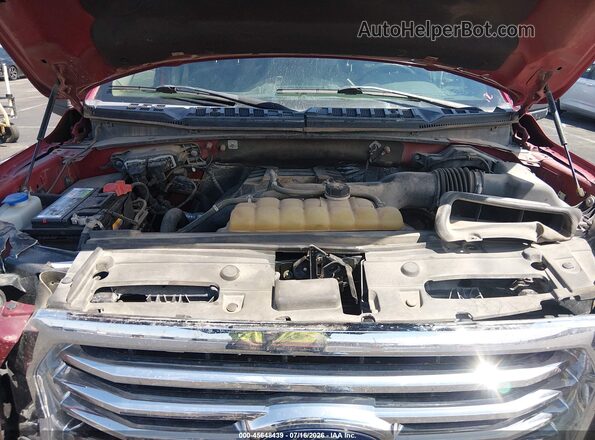 1FTEW1EP4GKD55901 2016 FORD F150 Red Vista trasera
