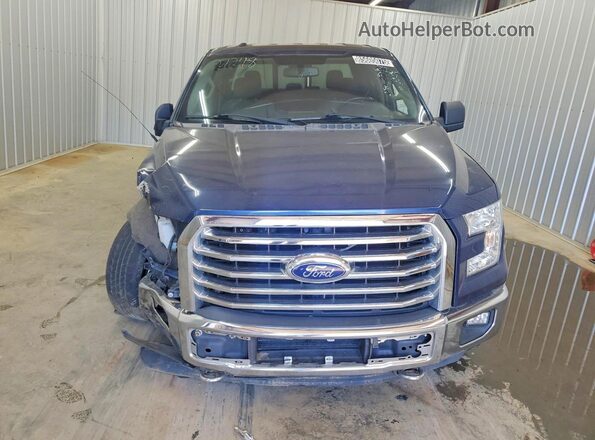 1FTEW1EP4GKF14660 2016 FORD F150 Blue Vista frontal