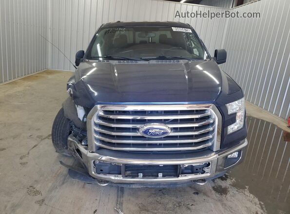 1FTEW1EP4GKF14660 2016 FORD F150 Blue Vista de la etiqueta del VIN
