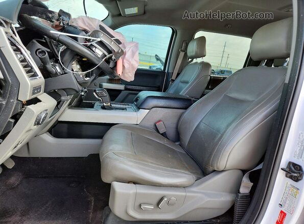 1FTEW1EP4GKF44497 2016 FORD F150 White Vista interior delantera