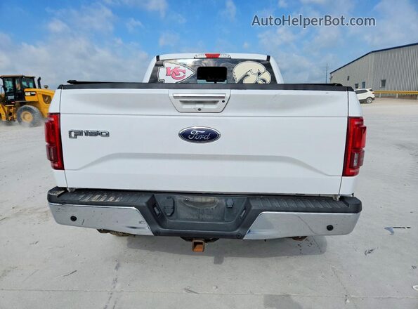 1FTEW1EP4GKF44497 2016 FORD F150 White Vista trasera