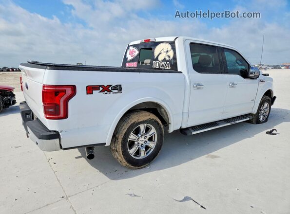1FTEW1EP4GKF44497 2016 FORD F150 White Trasero derecho