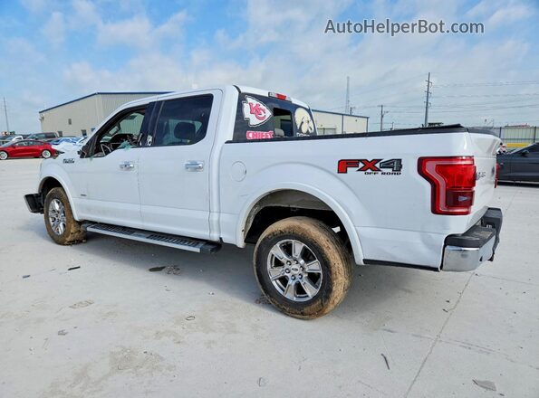 1FTEW1EP4GKF44497 2016 FORD F150 White Trasero izquierdo