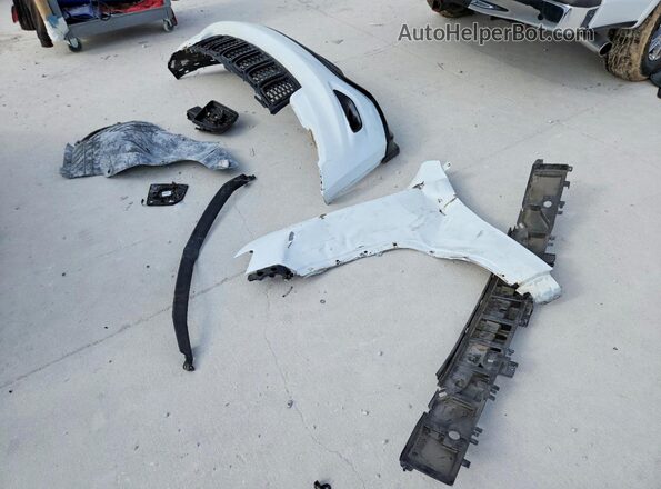 1FTEW1EP4GKF44497 2016 FORD F150 White Vista del compartimento del motor