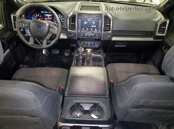 1FTEW1EP4GKF51532 2016 FORD F150 Серебряный Вид панели приборов