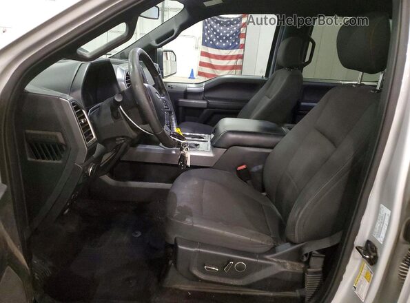 1FTEW1EP4GKF51532 2016 FORD F150 Серебряный Вид салона спереди