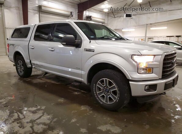 1FTEW1EP4GKF51532 2016 FORD F150 Серебряный Передняя правая четверть