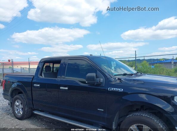 1FTEW1EP4HFA84218 2017 FORD F150 Черный Вид спереди