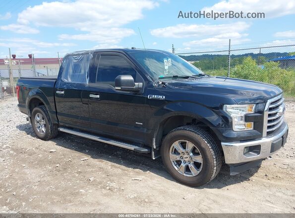 1FTEW1EP4HFA84218 2017 FORD F150 Черный Вид задней части салона