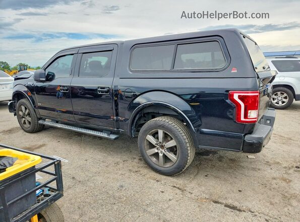 1FTEW1EP4HFC55243 2017 FORD F150 Black Rear left