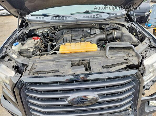 1FTEW1EP4HFC55243 2017 FORD F150 Black Rear interior view